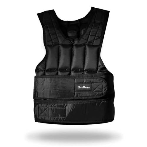 GymBeam Accessori Gilet Zavorrato 15 kg Giubbotto Regolabile