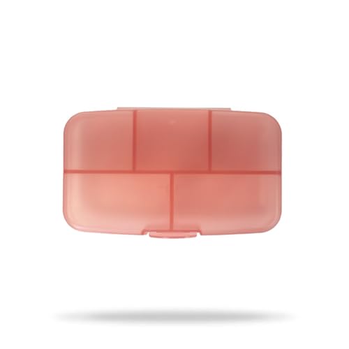 GymBeam Daily Pillbox portapillole 5 scomparti nero