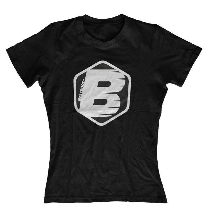 Best Body T-Shirt Nera Cotone Uomo M Medium-Fit