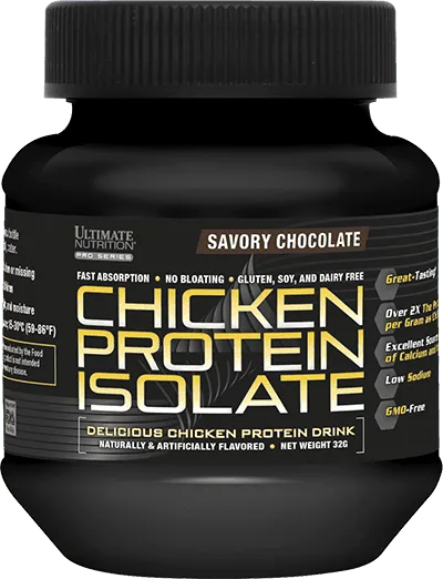 Ultimate Nutrition Chicken Protein Isolate proteine cioccolato 32g