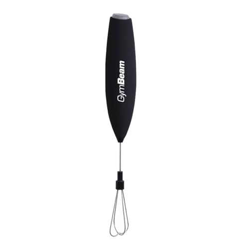 GymBeam Montalatte Portatile frullino latte con supporto schiuma cremosa