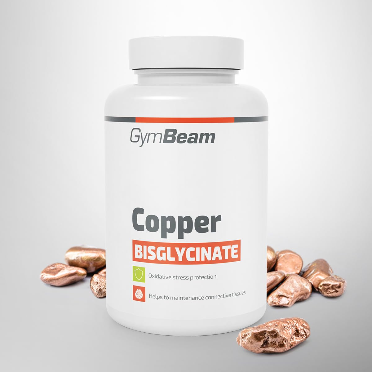 GymBeam Bisglicinato di Rame 1mg 120 Capsule Integratore