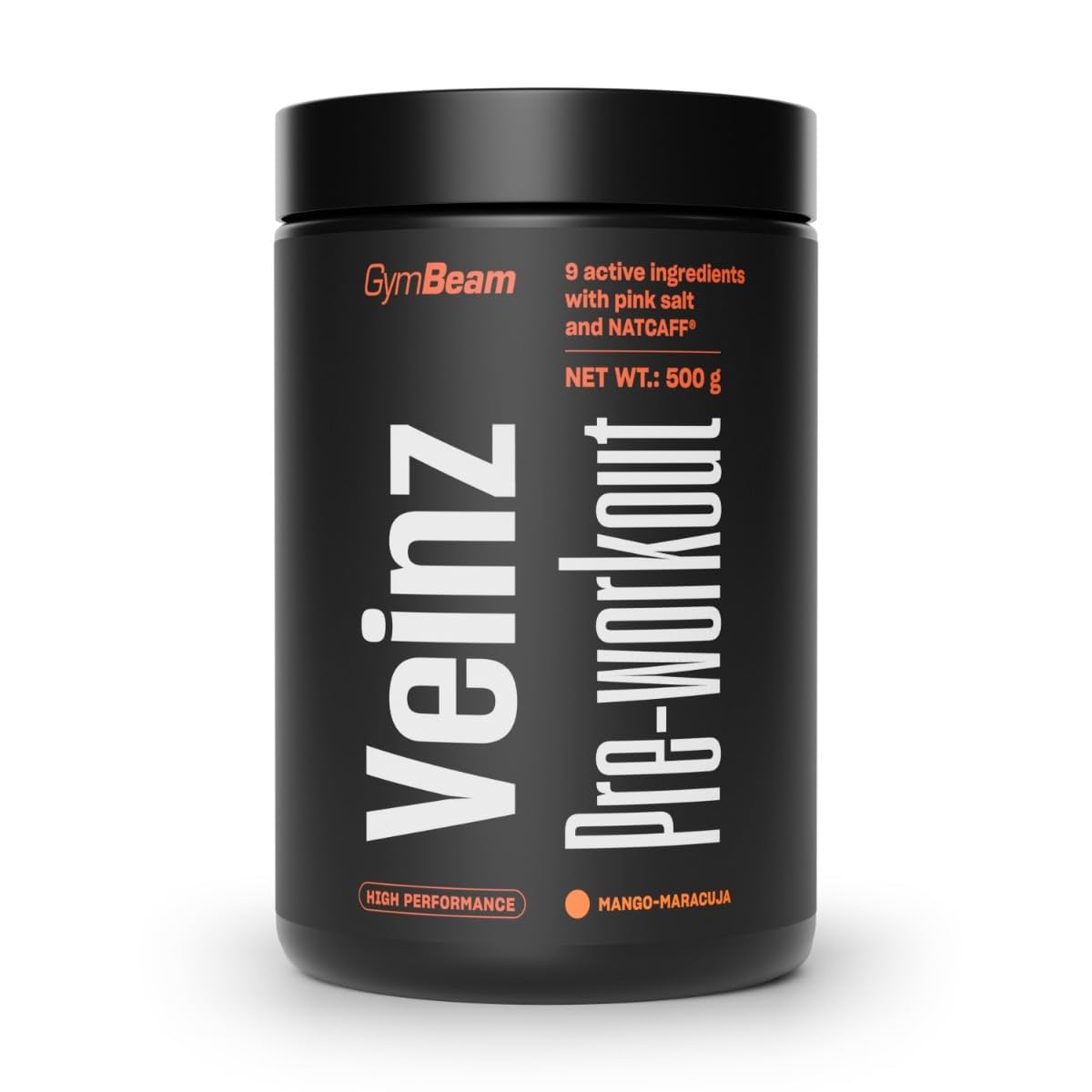GymBeam Veinz Pre-Workout 500 g fragola kiwi pump