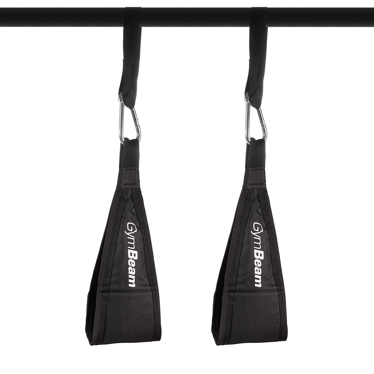 GymBeam AB Sling Straps Cinghie Addominali con Moschettoni e Sacca