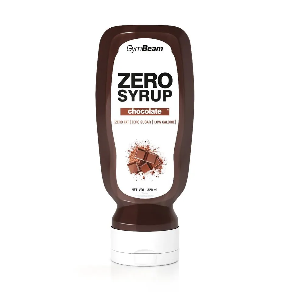 GymBeam Sciroppo ZERO Chocolate 320 ml Dolcificante Zero Calorie