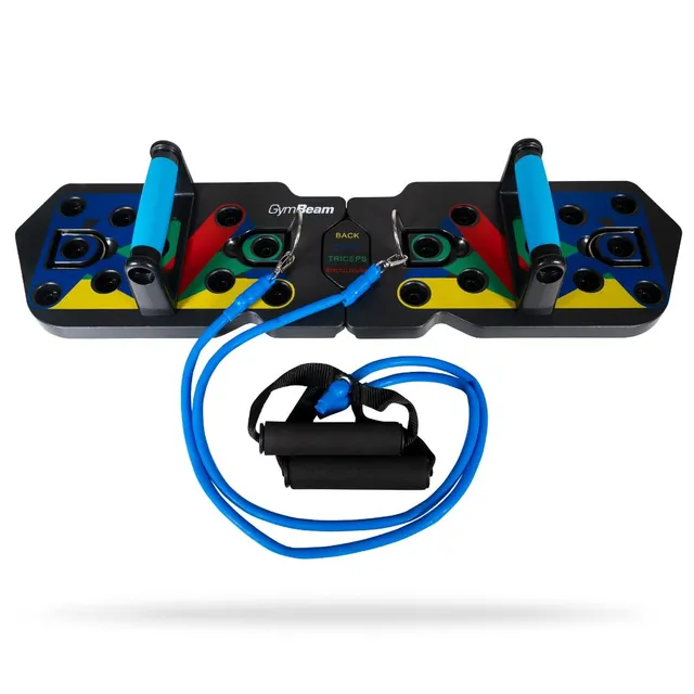 GymBeam Tavola Flessioni Multifunzione con 2 Espansori