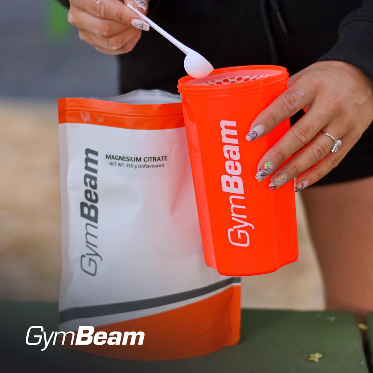 GymBeam Minerali Magnesio Citrato polvere 500 g neutro
