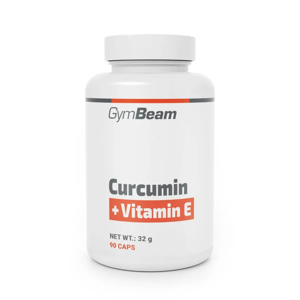 GymBeam Curcumina Vitamina E 90 Capsule Vegane