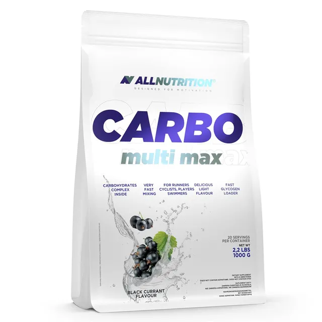 AllNutrition Carbohydrates Carbo Multi Max carboidrati fragola 1 kg