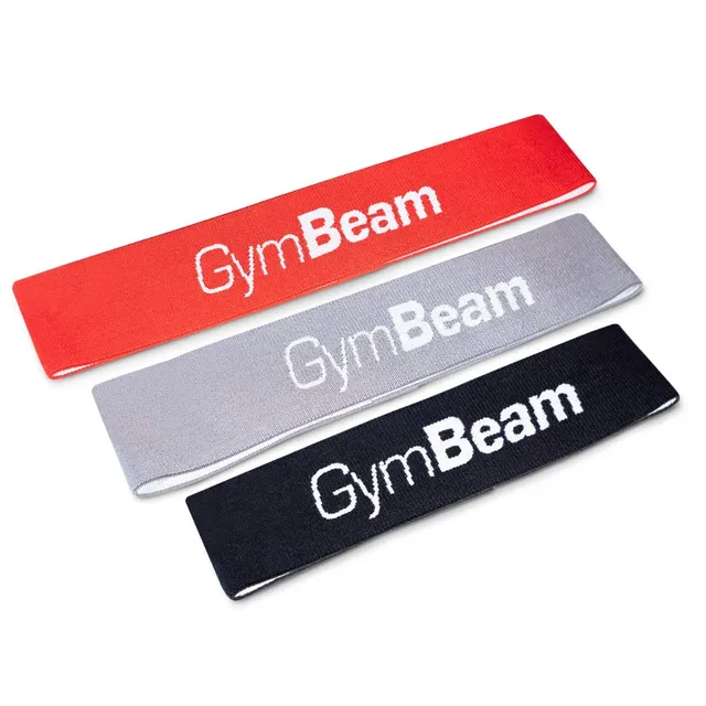 GymBeam Loop Band Set 3 Elastici Fitness 0-68 kg gambe