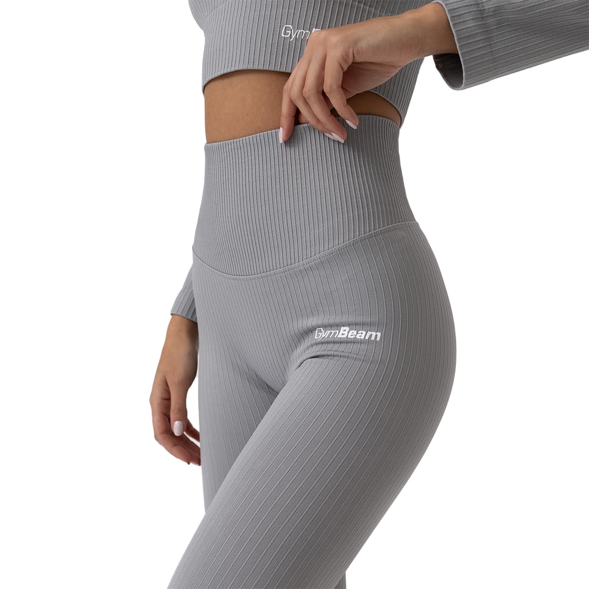 GymBeam Flo Leggings Coste Donna seamless push-up