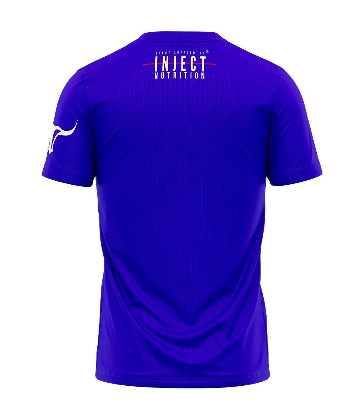 Inject Nutrition T-Shirt Torus maglietta 100% cotone blu logo Torus