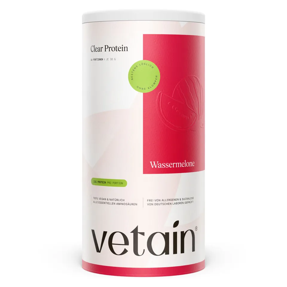 Vetain Clear Protein Vegane Anguria 480g Recupero Muscolare