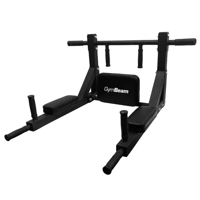 GymBeam Barra Multifunzione 2in1 Trazioni Dip 210kg Muro