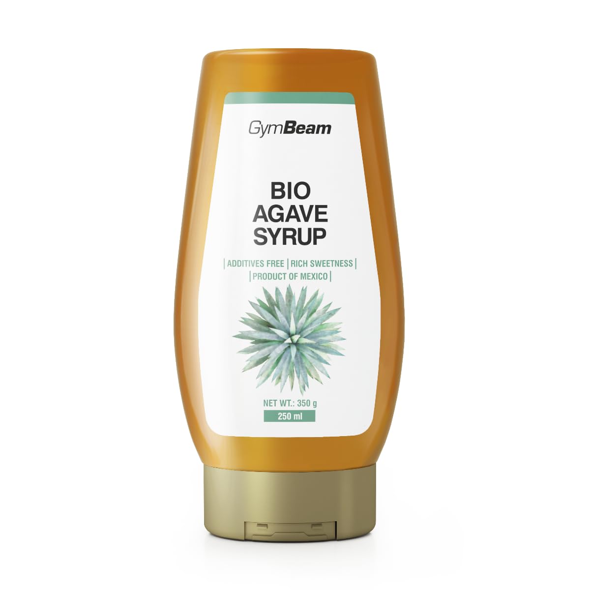 GymBeam Sciroppo d'Agave BIO 250 ml Dolcificante Vegano