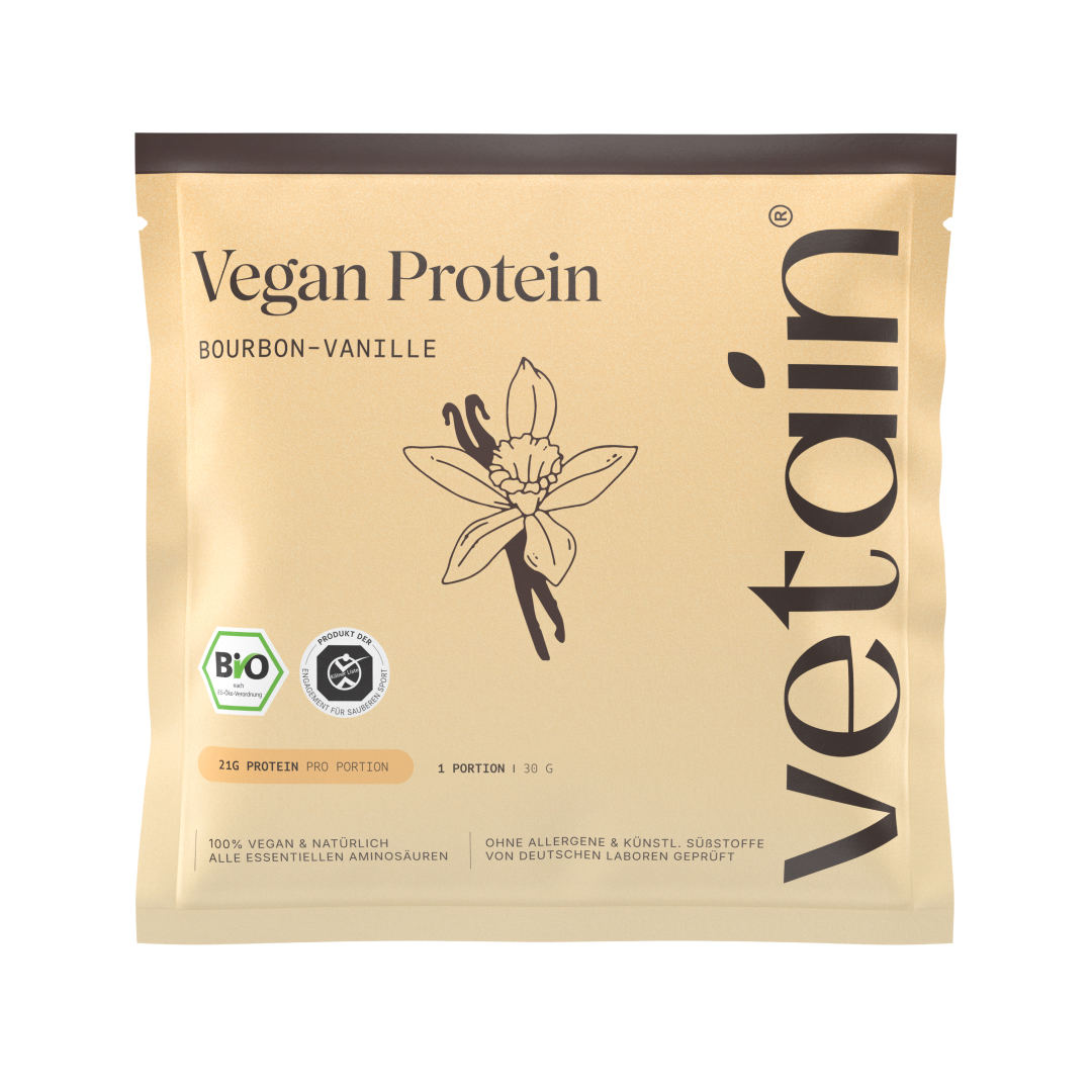 Vetain Proteine Vegane in Polvere Vaniglia Bio 540 g
