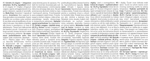 GymBeam Estratto di Origano Integratore 60 cps 600 mg