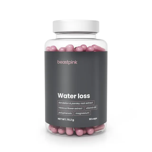 GymBeam Water Loss Drenante Donna 90 Capsule B6 Magnesio