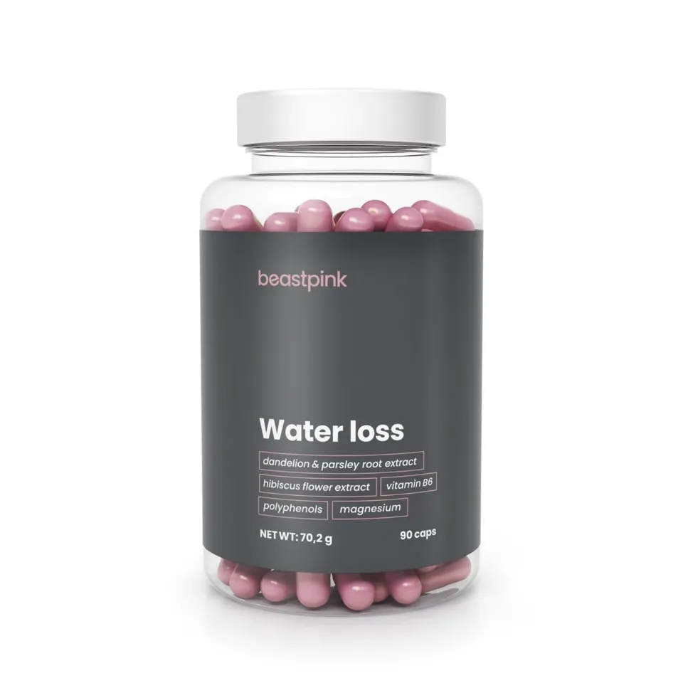 GymBeam Water Loss Drenante Donna 90 Capsule B6 Magnesio