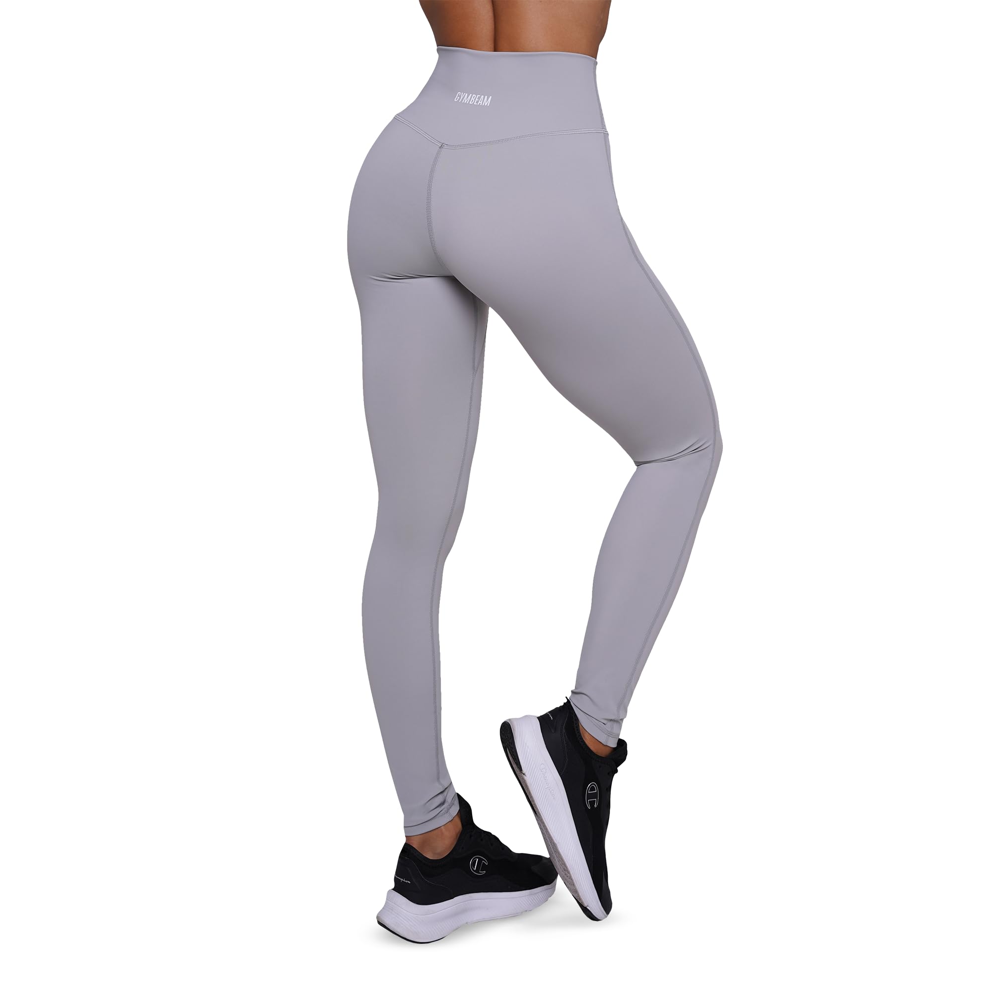 GymBeam Fit Leggings Donna Nero M Vita Alta Stretch