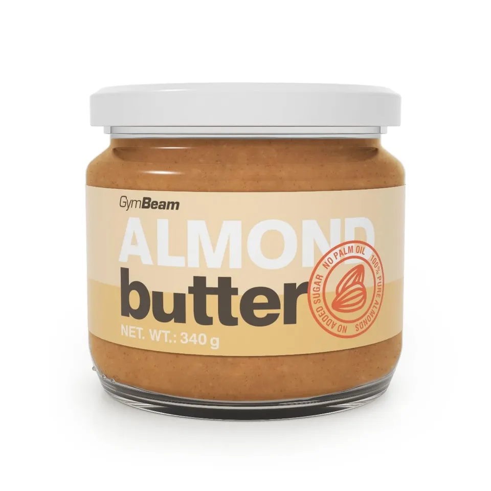 GymBeam Burro di Mandorle crema spalmabile 340 g 100% mandorle