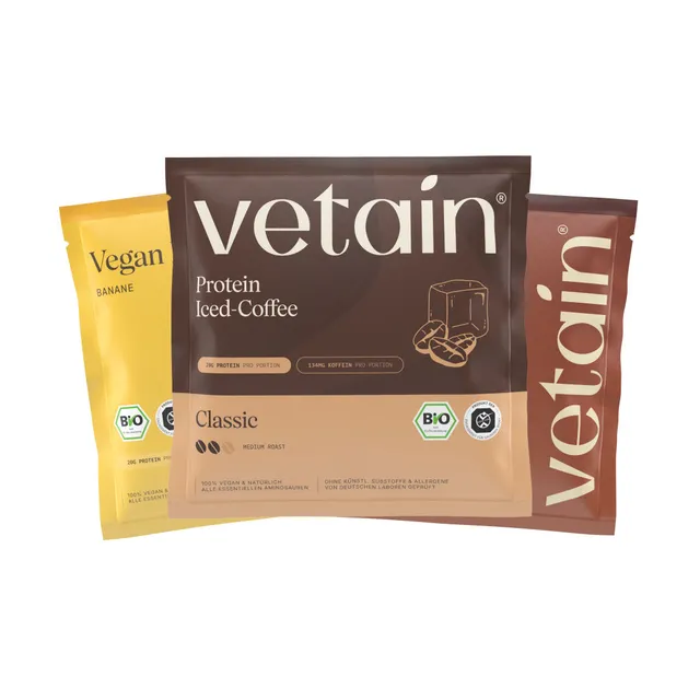 Vetain Proben Vegan Protein kit assaggio polvere caffe 3 gusti