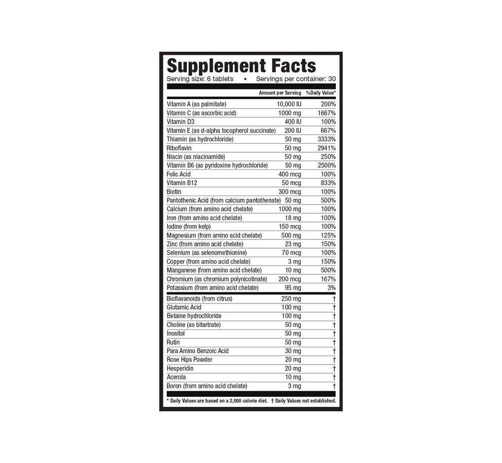 Ultimate Nutrition Daily Complete Formula multivitaminico 23 vitamine e minerali