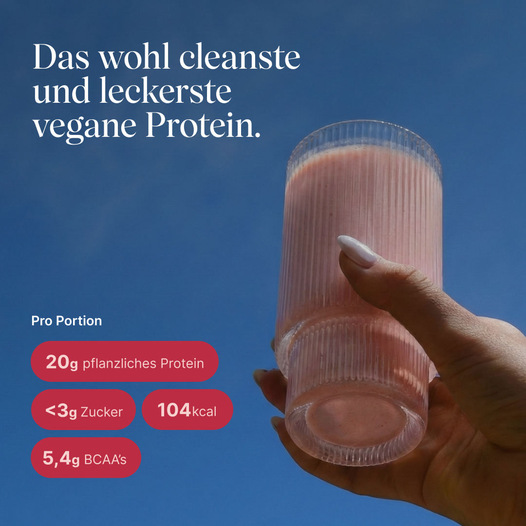 Vetain Veganes Proteinpulver Proteine Lampone 540g Bio