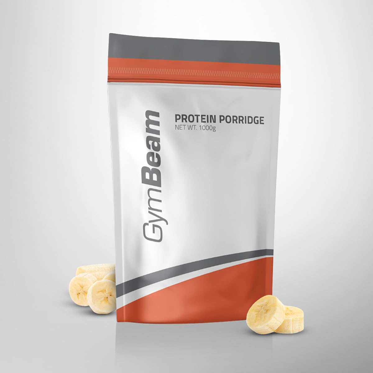 GymBeam Porridge Proteico Banana 1000 g con 24 g Proteine