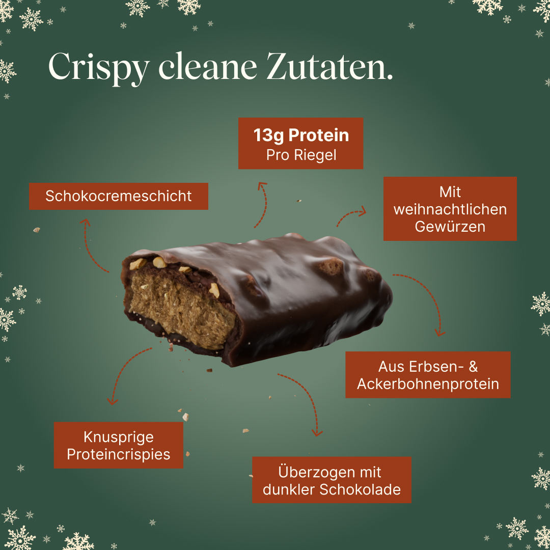 Vetain Crispy Barretta Proteica Pan Zenzero 12 Pezzi