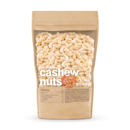 GymBeam Anacardi Frutta Secca Naturale Senza Sale 500g
