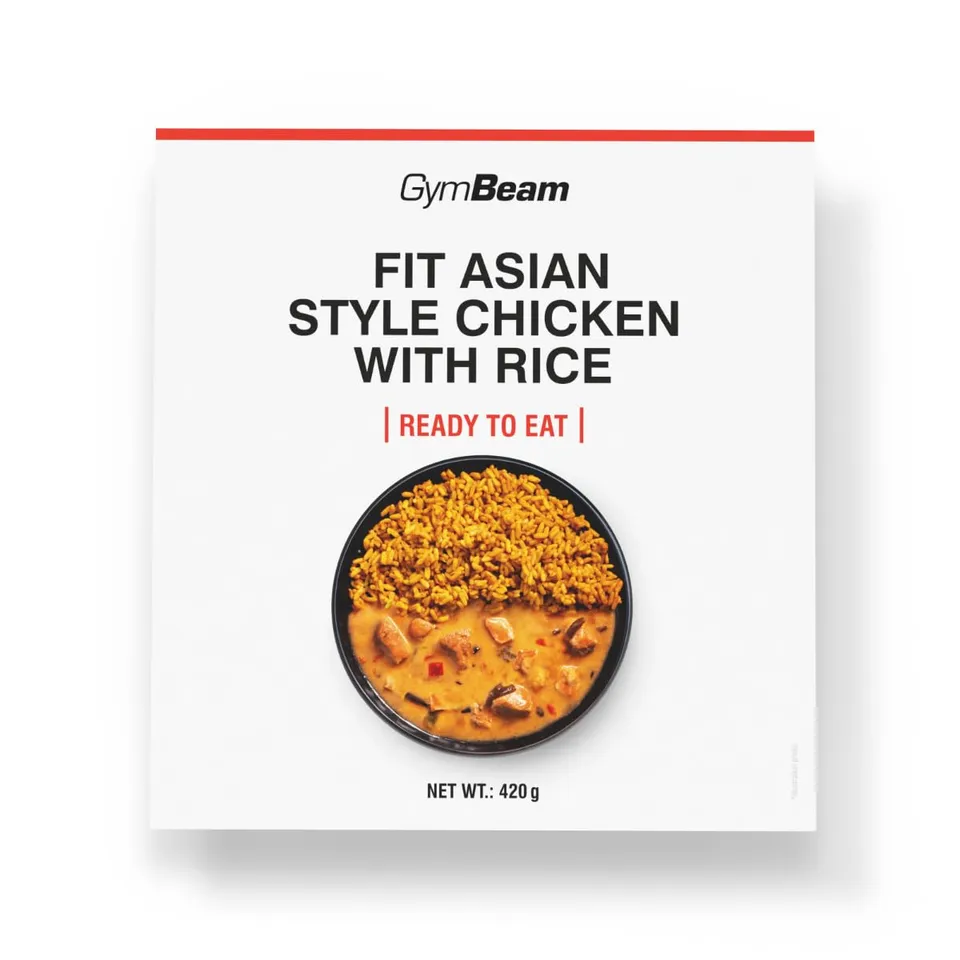 GymBeam Proteine Pollo Riso Asiatico pasto pronto 420g cocco