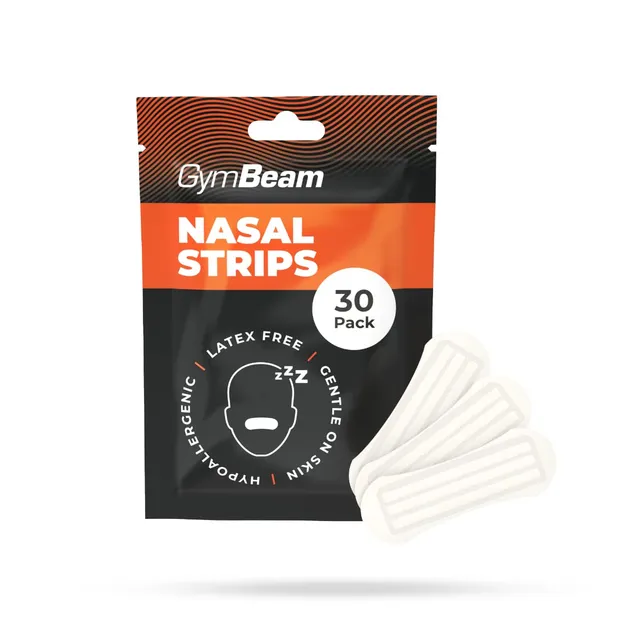 GymBeam Cerotti Nasali 30 Pezzi Ipoallergenici Sport