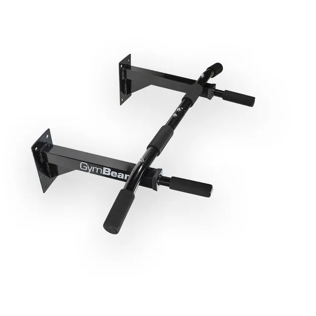 GymBeam Sbarra Pull Up Muro Acciaio 200 kg con Viti