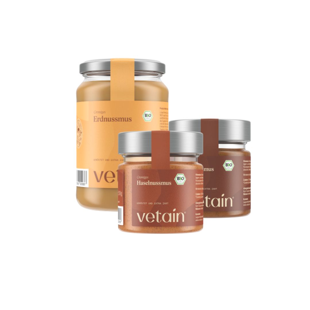 Vetain Nussmus crema mandorle bio snack vegano
