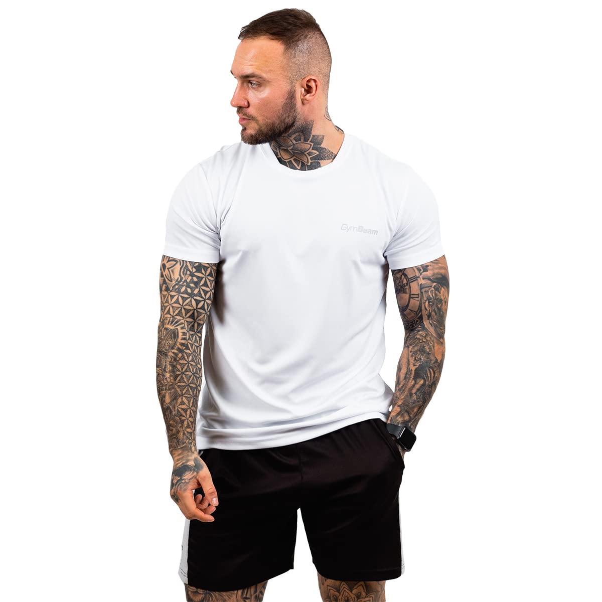 GymBeam TRN Maglietta Uomo t-shirt palestra poliestere