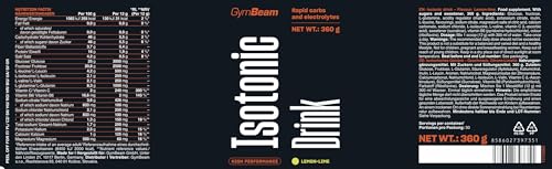 GymBeam Isotonic Drink polvere lemon-lime elettroliti