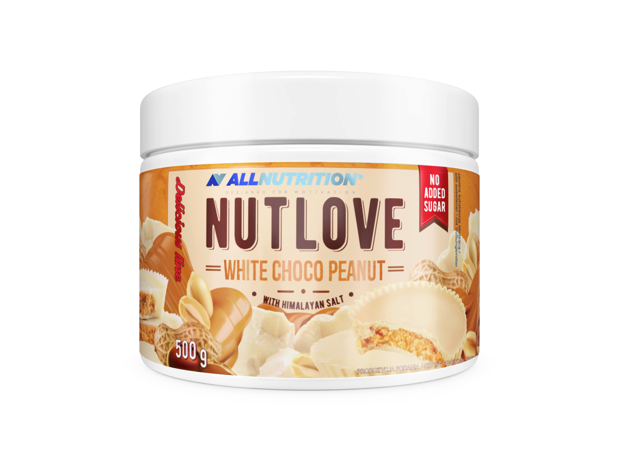 AllNutrition Nutlove Choco Crunch crema spalmabile 500g arachidi