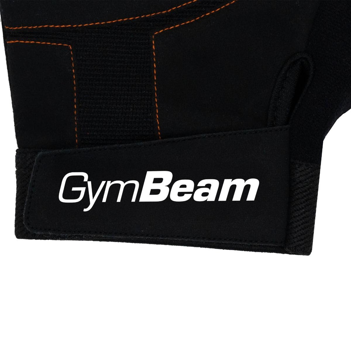 GymBeam Core Fitness Guanti Palestra S senza Dita Pelle