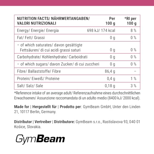 GymBeam Agar Addensante Vegetale 50 g Vegano Senza Zucchero