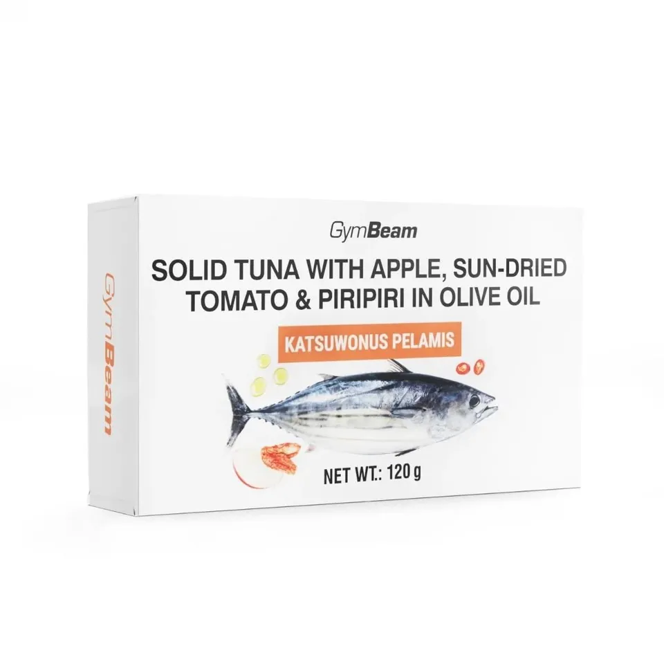 GymBeam Tonno Olio Oliva Mele 120 g Proteico