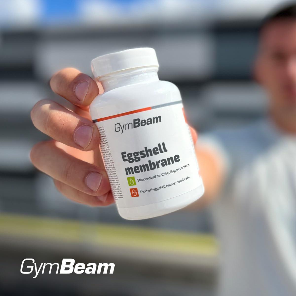 GymBeam Membrana Guscio Uovo Collagene 60 Capsule