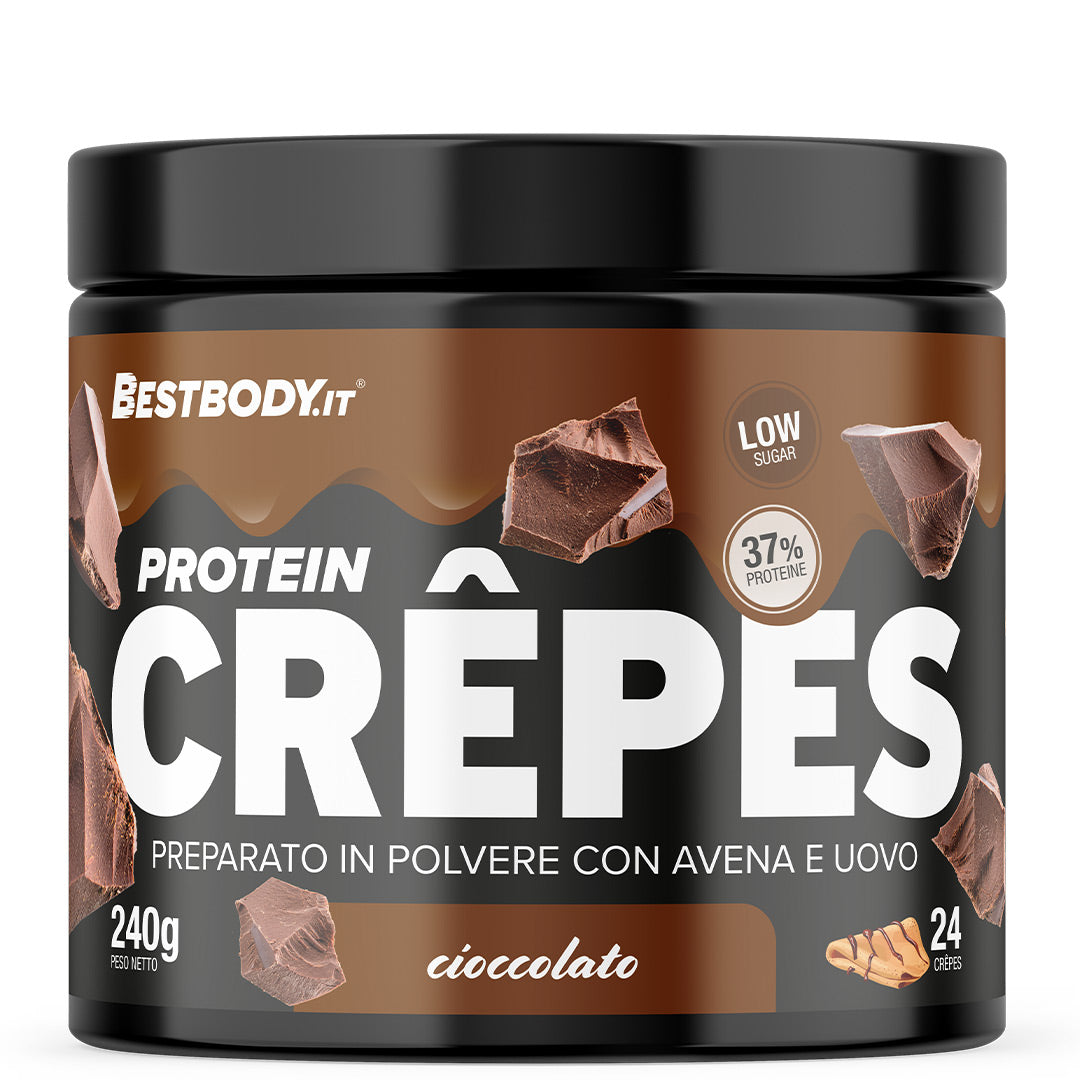 Best Body Protein Crepes 240g Preparato Cioccolato 37% Proteine
