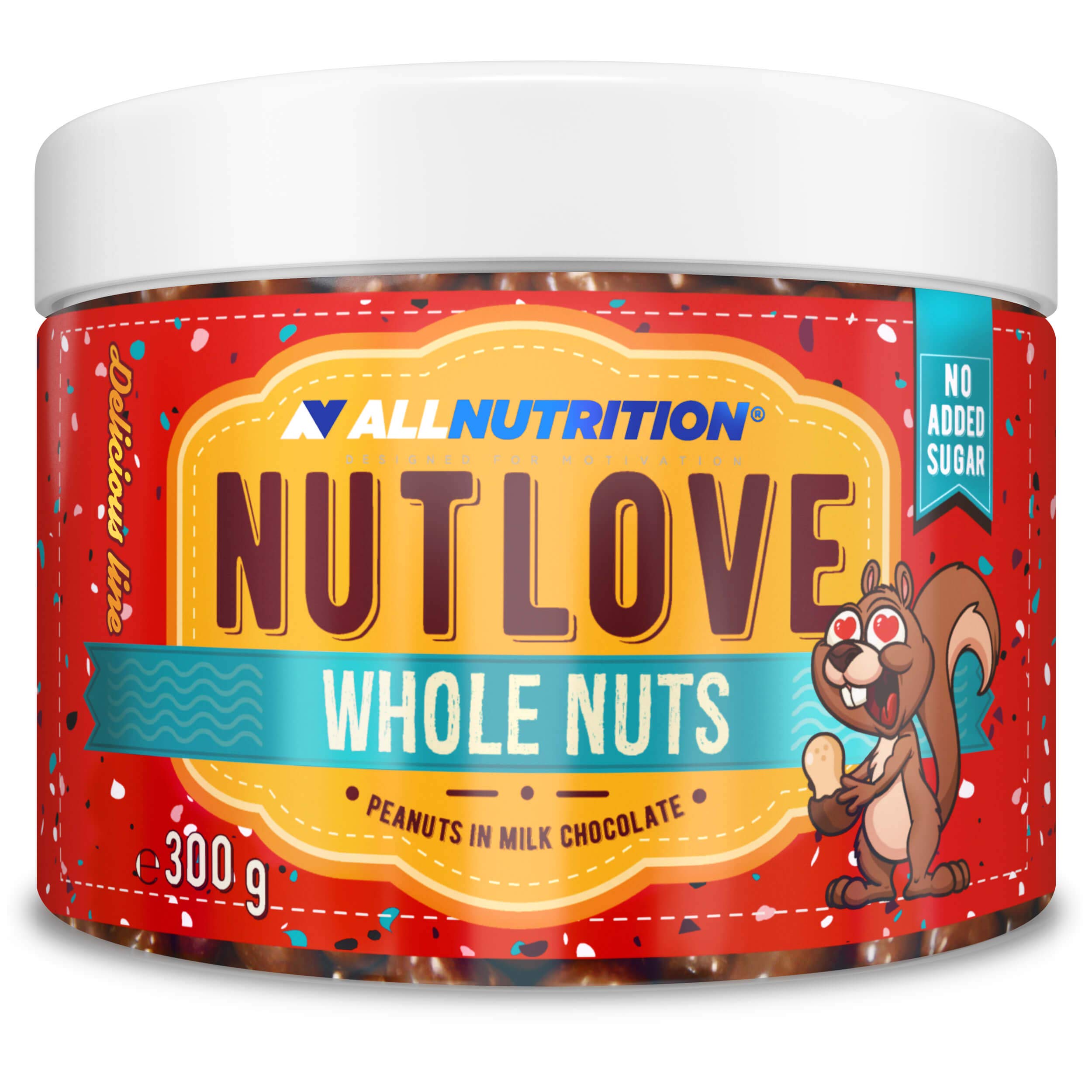 AllNutrition Nutlove Arachidi Cioccolato Latte 300 g Snack