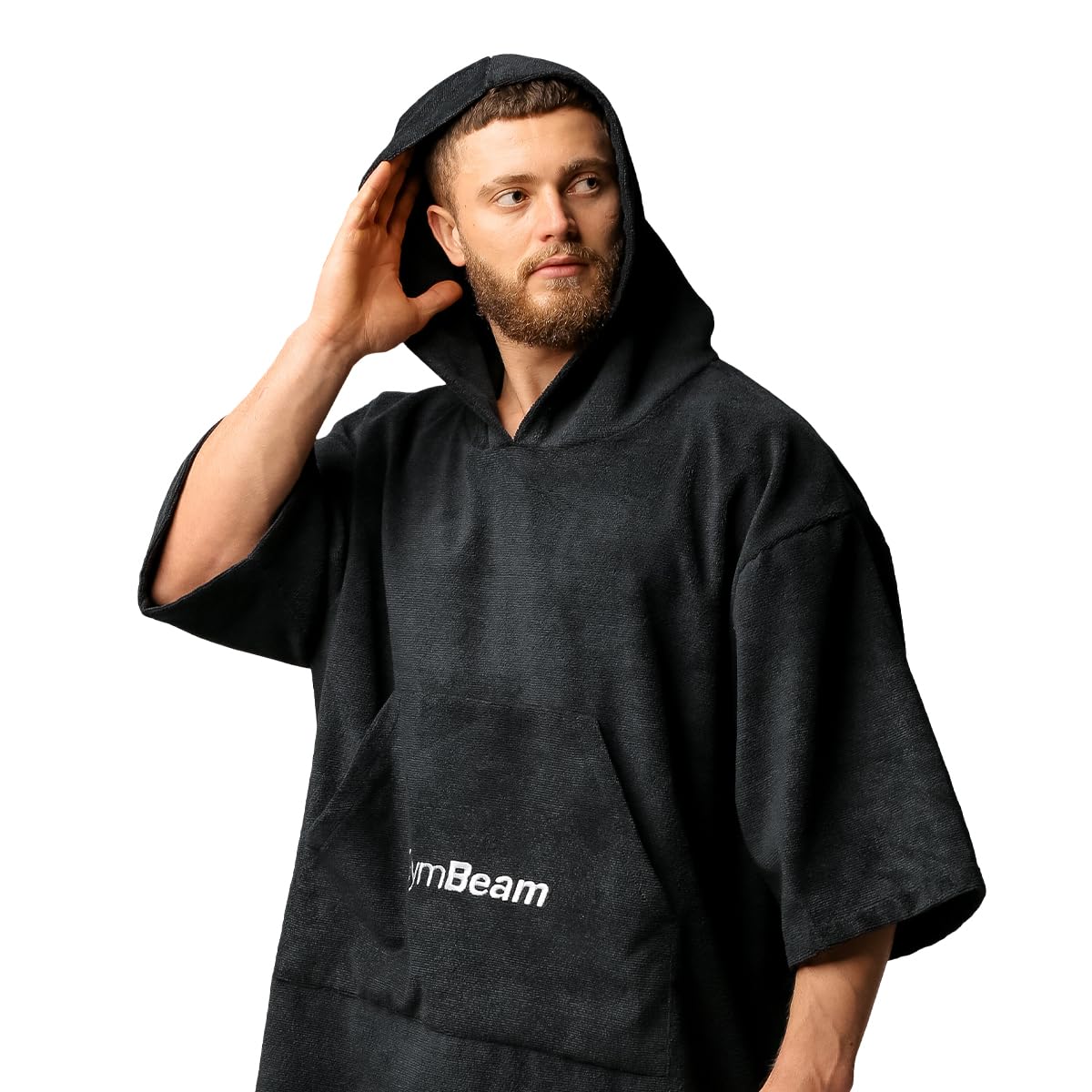 GymBeam Poncho Terry Towel Accappatoio Microfibra