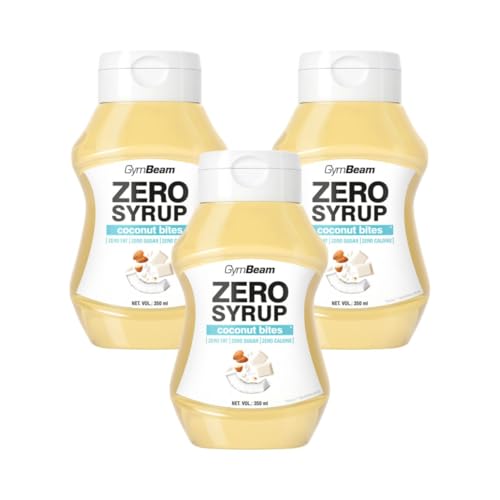 GymBeam Sciroppo ZERO Coconut Bites Topping 350 ml Zero Zuccheri