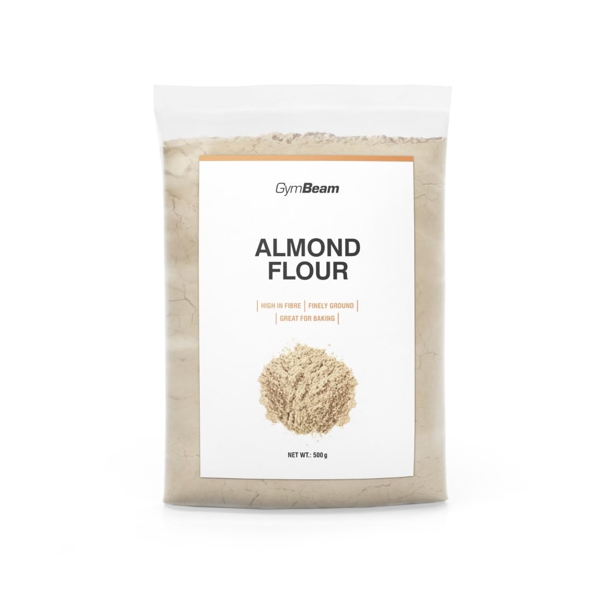 GymBeam Alimentazione Farina di Mandorle 500 g Senza Glutine