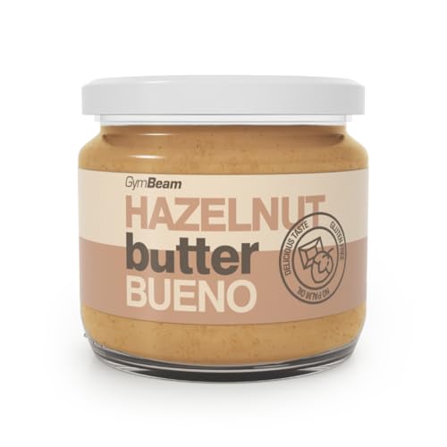 GymBeam Burro di Nocciole Bueno Crema Spalmabile Fibre