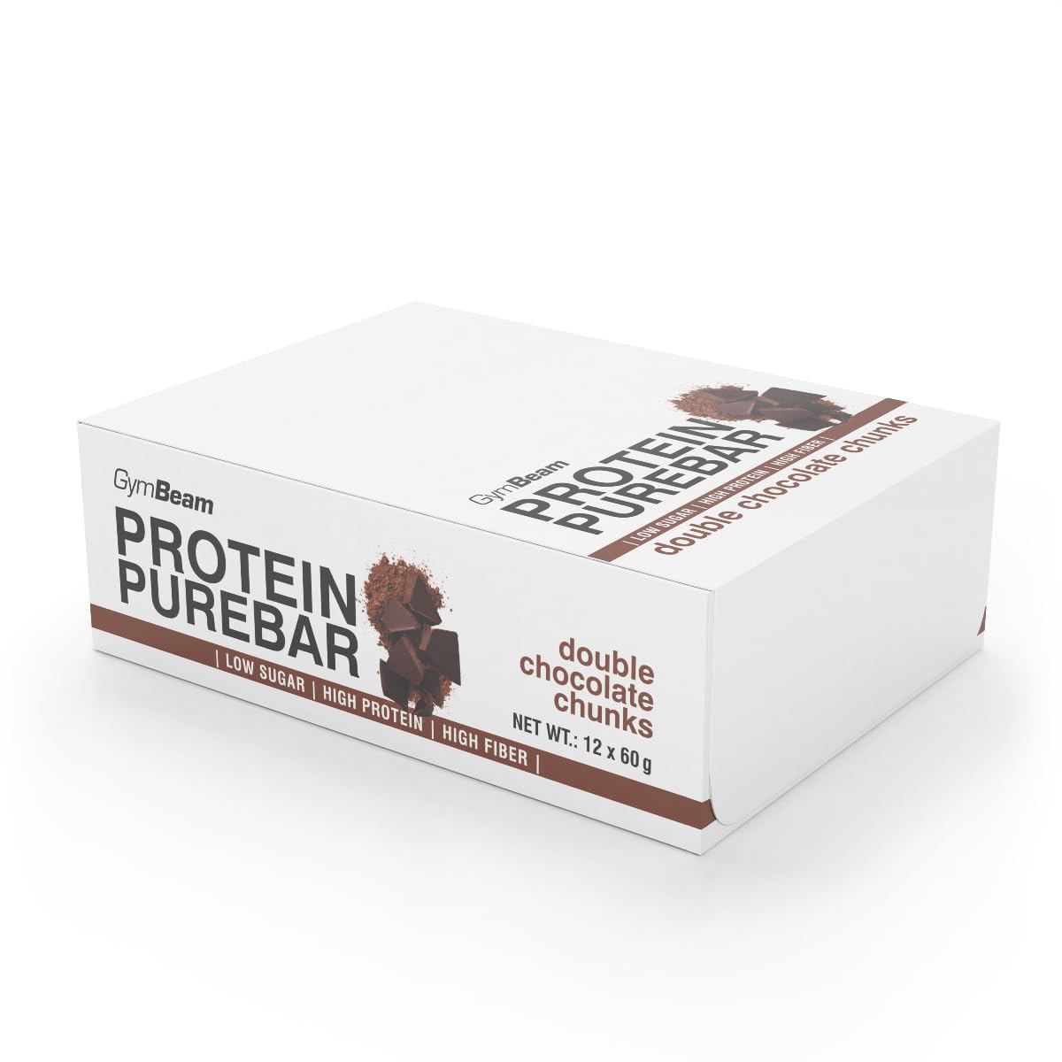 GymBeam PureBar 12x70g Barretta Proteica Cookies Cream Fibre