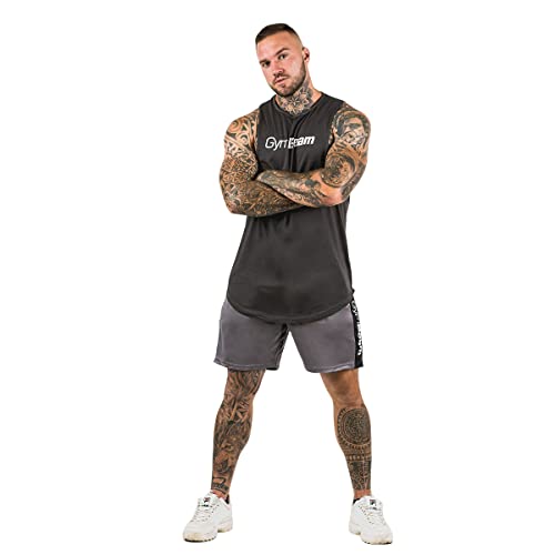 GymBeam Cut Off Canotta Uomo Nero M traspirante